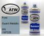 Preview: Ford, Guard Metallic, HN / M7326: 400ml Sprühdose + 400ml Klarlack - Set, von ATW Autoteile West.